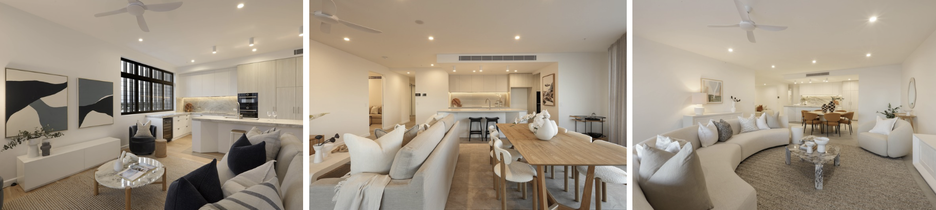 Corsica Unit 1506, Unit 1305 & Comino Unit 2403 - 1 Glover Place, Pelican Waters, Qld 4551 styled by Blink Living